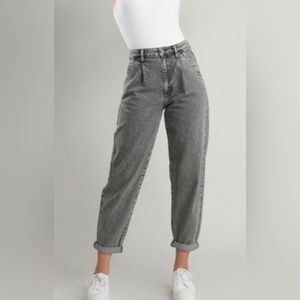 Garage black washed jeans